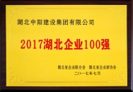 2017湖北企業100強